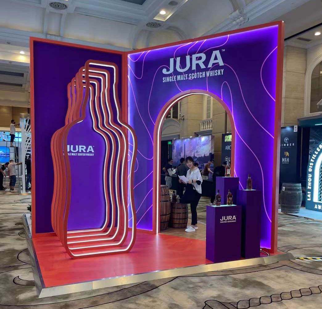 青島展臺設計施工 海外展臺搭建 成都展會設計 企業(yè)展廳設計施工